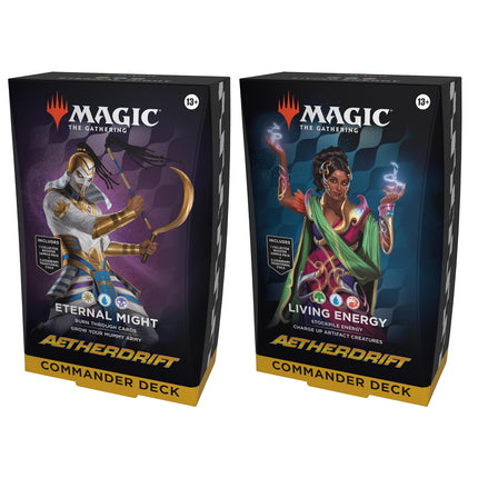 Magic The Gathering Aetherdrift Commander Decks (ENGLISH EDITION)