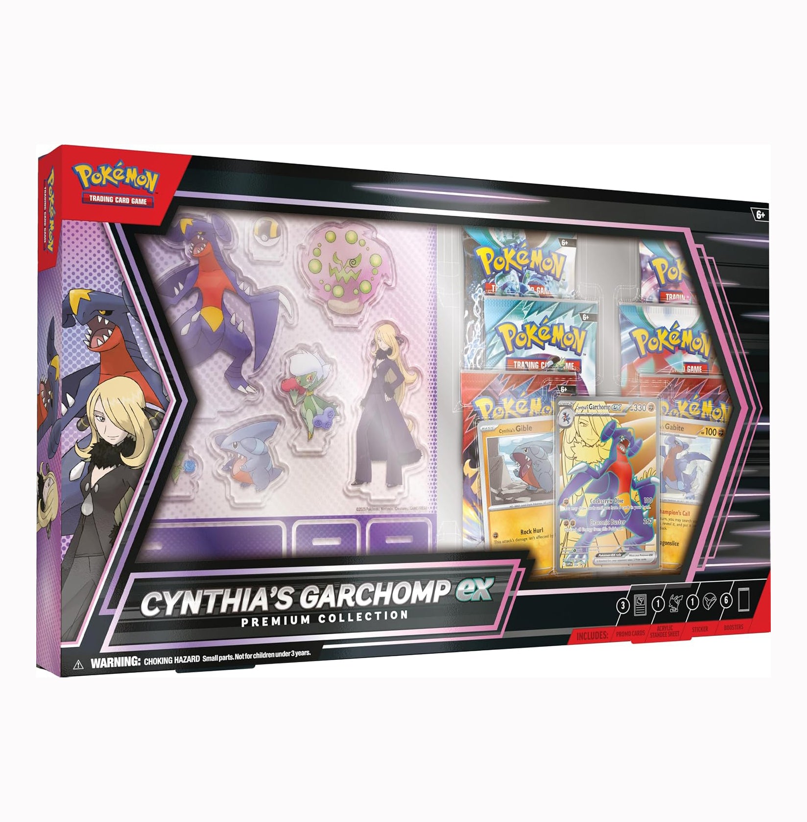 Pokemon TCG Scarlet & Violet: Cynthia’s Garchomp ex Premium Collection (ENGLISH EDITION)