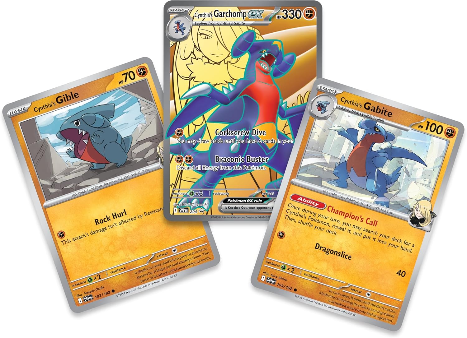 Pokemon TCG Scarlet & Violet: Cynthia’s Garchomp ex Premium Collection (ENGLISH EDITION)