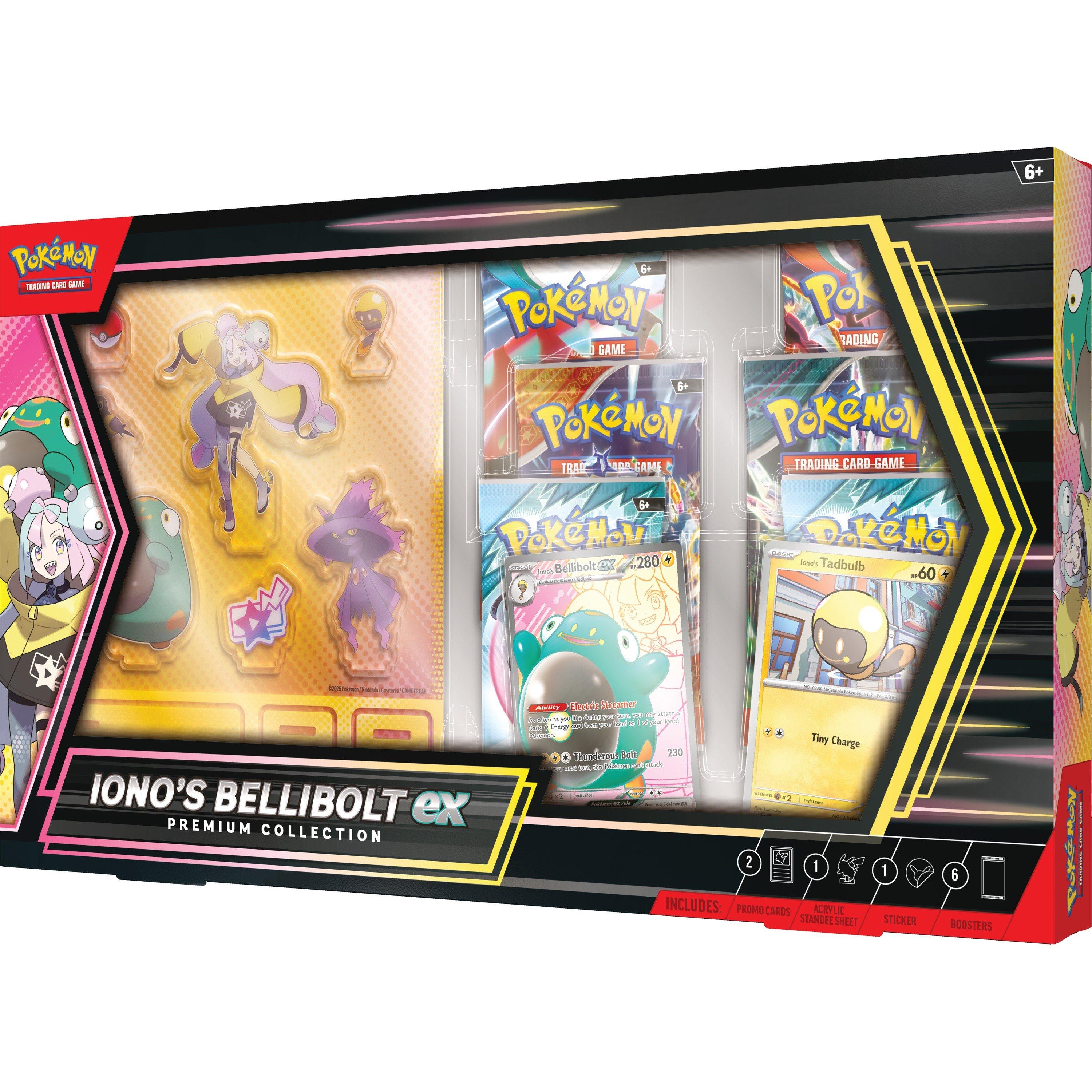 Pokemon Scarlet & Violet Iono’s Bellibolt ex Premium Collection (ENGLISH EDITION)