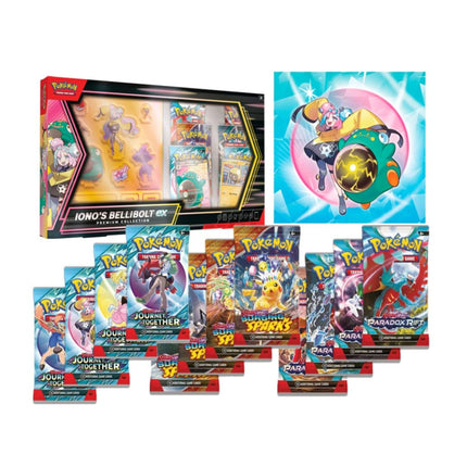 Pokemon Scarlet & Violet Iono’s Bellibolt ex Premium Collection (ENGLISH EDITION)