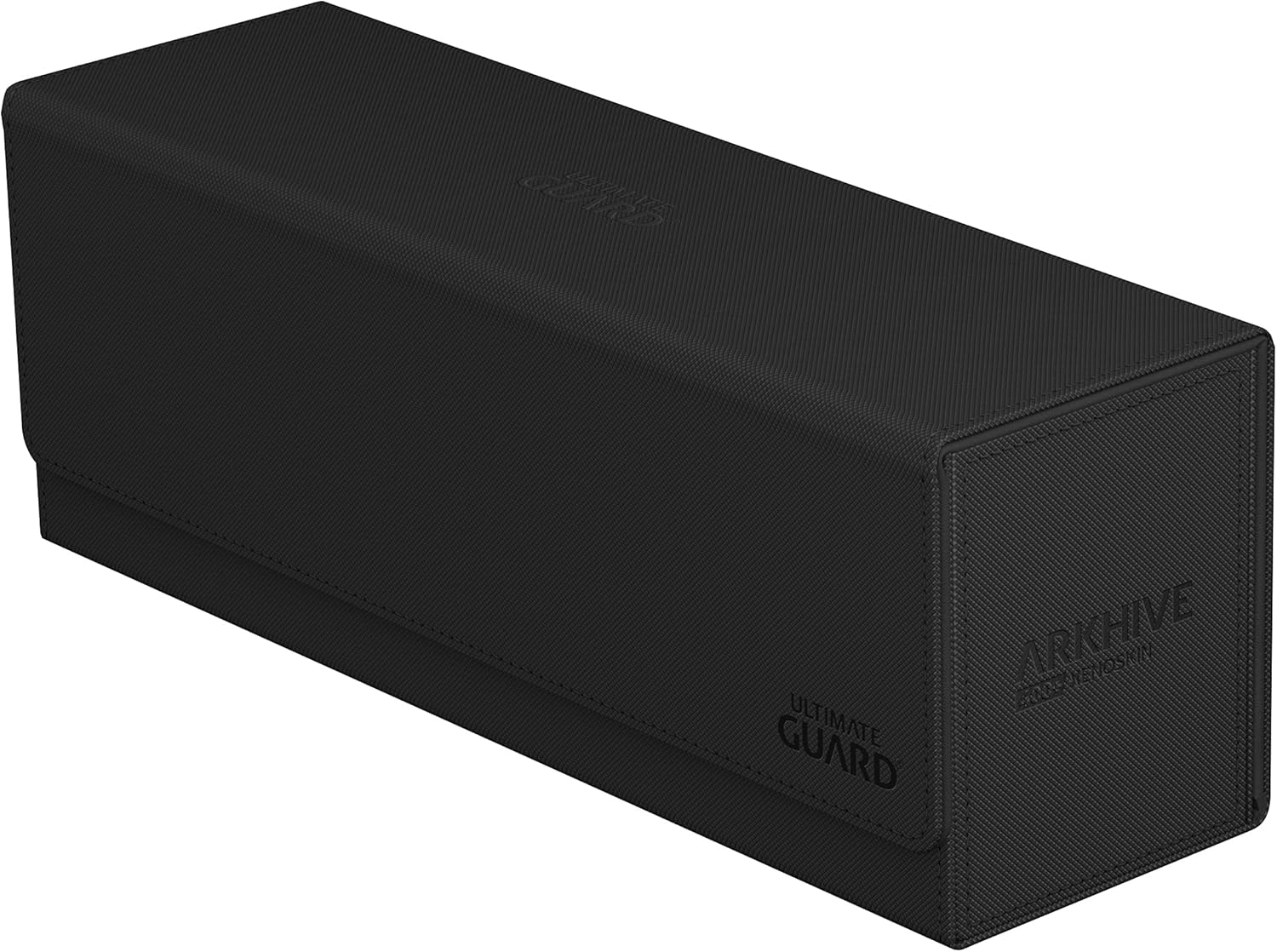 Ultimate Guard - Arkhive 400+ Xenoskin (BLACK) Deck Case for 400 Double-Sleeved TCG Cards (Compatible with Boulders)