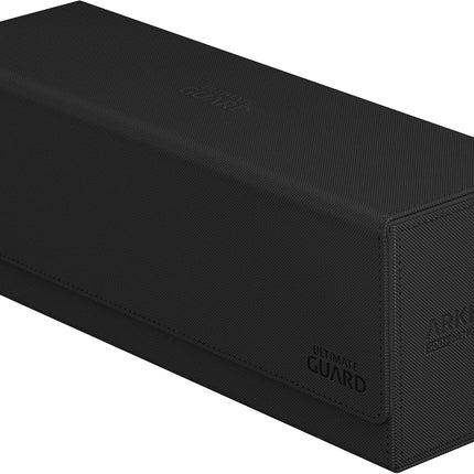 Ultimate Guard - Arkhive 400+ Xenoskin (BLACK) Deck Case for 400 Double-Sleeved TCG Cards (Compatible with Boulders)