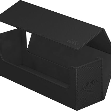 Ultimate Guard - Arkhive 400+ Xenoskin (BLACK) Deck Case for 400 Double-Sleeved TCG Cards (Compatible with Boulders)