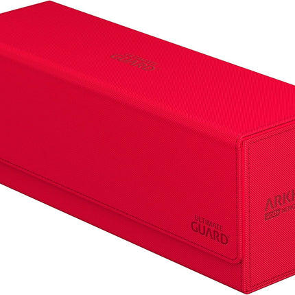 Ultimate Guard - Arkhive 400+ Xenoskin (RED) Deck Case for 400 Double-Sleeved TCG Cards (Compatible with Boulders)