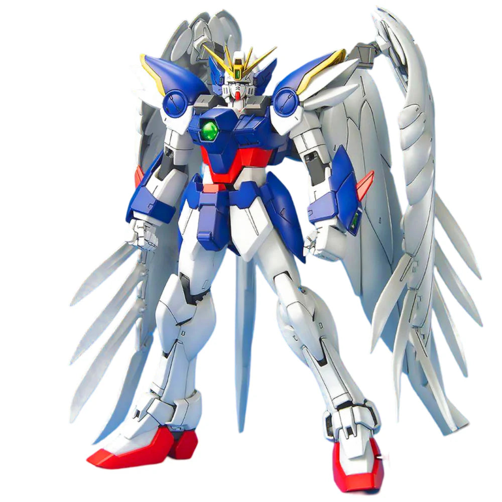 Bandai Hobby - 1/100 MG Gundam Wing Endless Waltz, XXXG-00W0 Wing Gundam Zero Custom Model Kit