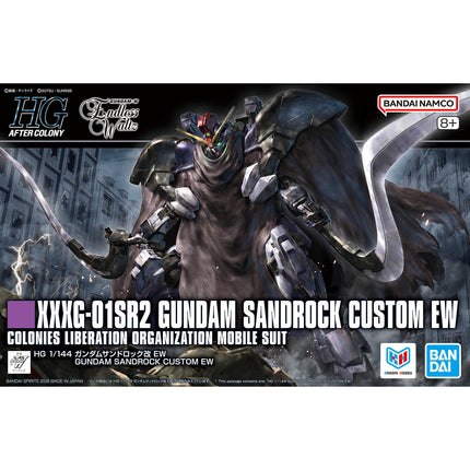 Bandai Hobby - 1/144 HG Gundam Wing Endless Waltz - XXXG-01SR2 Gundam Sandrock Custom EX Model Kit