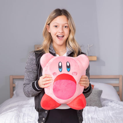 Club Mocchi Mocchi- Kirby Plush - Inhaling Kirby Plushie - 15 Inch
