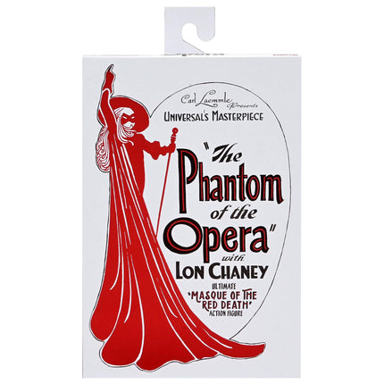 NECA Phantom of the Opera (1925) - Ultimate Phantom of the Opera Masque of the Red Death (B&W) 7” Scale Action Figure