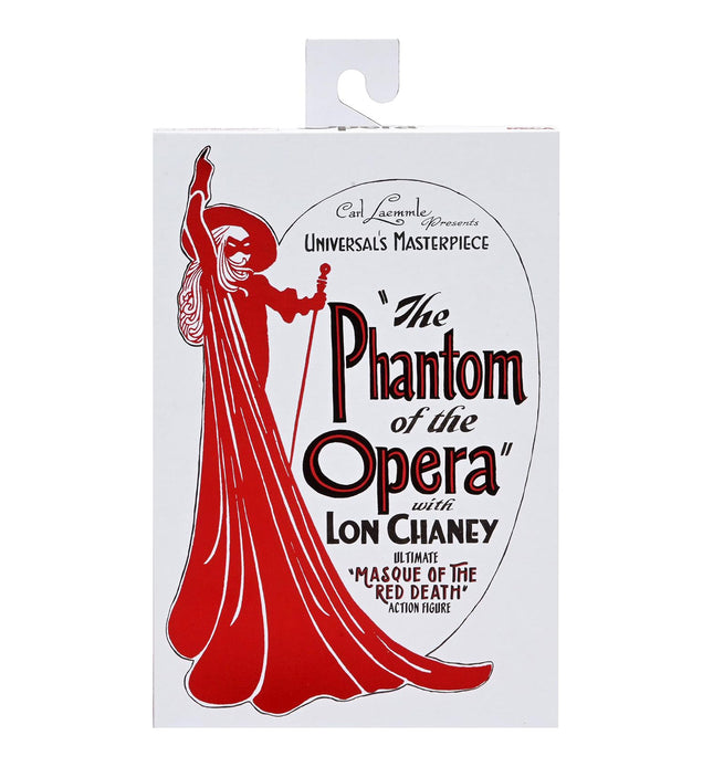 NECA Phantom of the Opera (1925) - Ultimate Phantom of the Opera Masque of the Red Death (B&W) 7” Scale Action Figure