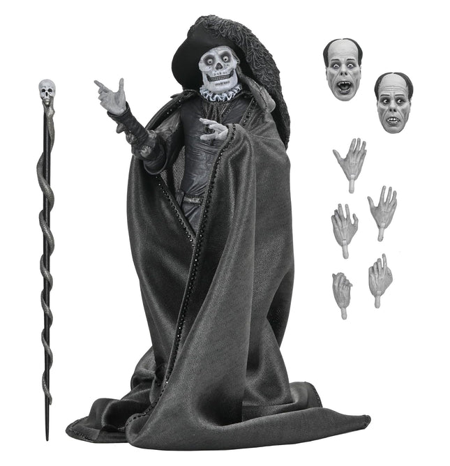 NECA Phantom of the Opera (1925) - Ultimate Phantom of the Opera Masque of the Red Death (B&W) 7” Scale Action Figure