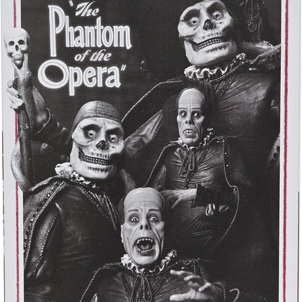 NECA Phantom of the Opera (1925) - Ultimate Phantom of the Opera Masque of the Red Death (B&W) 7” Scale Action Figure