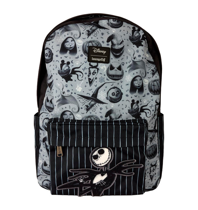 Loungefly Disney The Nightmare Before Christmas Nylon Full-Size Backpack