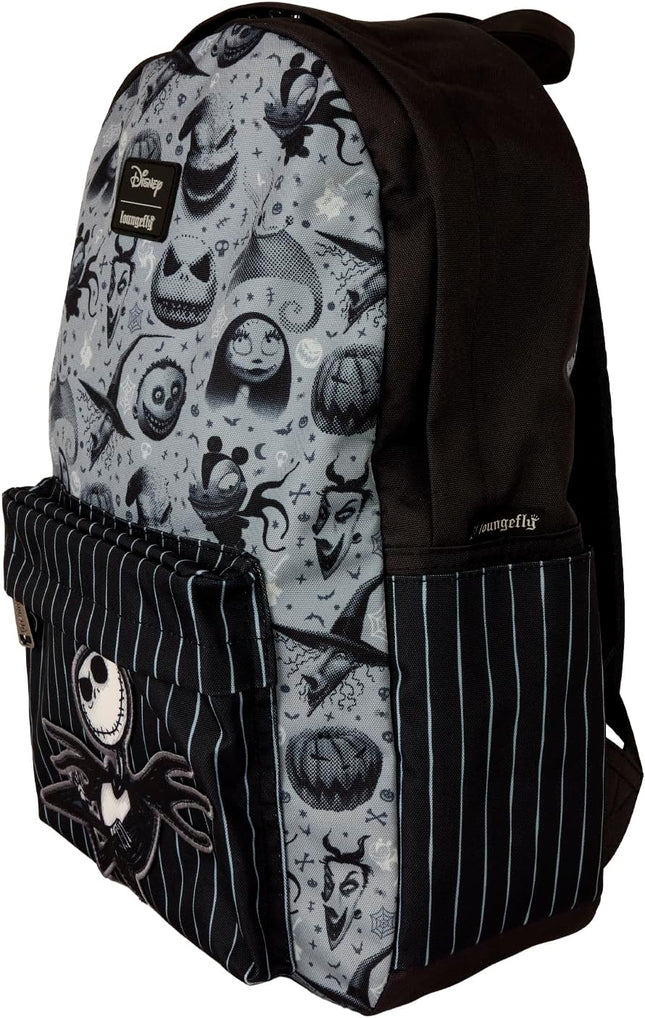 Loungefly Disney The Nightmare Before Christmas Nylon Full-Size Backpack