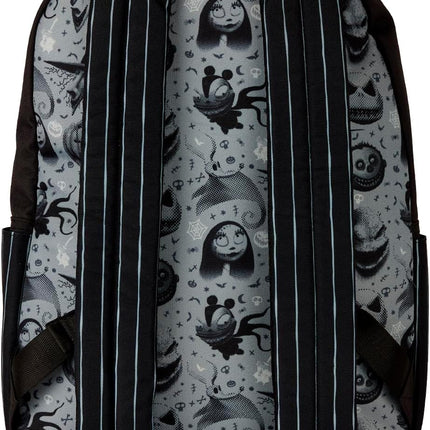 Loungefly Disney The Nightmare Before Christmas Nylon Full-Size Backpack