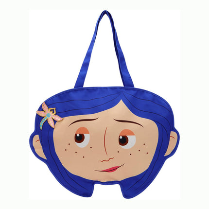Loungefly Coraline Cosplay Canvas Tote Bag