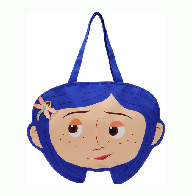 Loungefly Coraline Cosplay Canvas Tote Bag