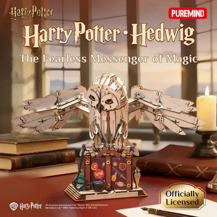 Harry Potter Model Kit Wooden Kit Scene Hedwig Owl