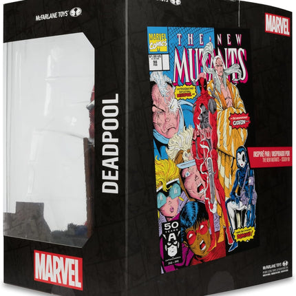 McFarlane Toys - Marvel Deadpool 1:10th Scale Posed Figure with Scene (The New Mutants #98)