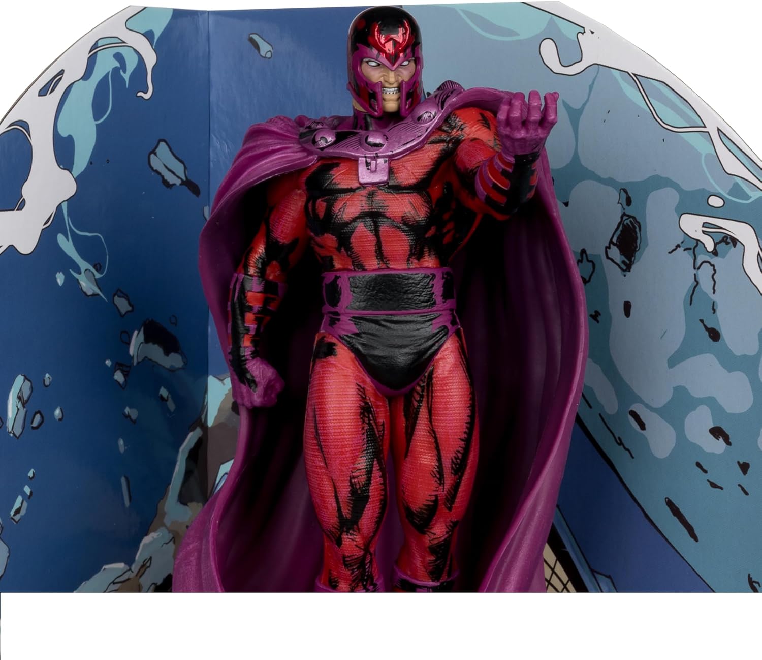 McFarlane Toys - Marvel Magneto 1:10th Scale Collectible with Scene (X-Men #1)