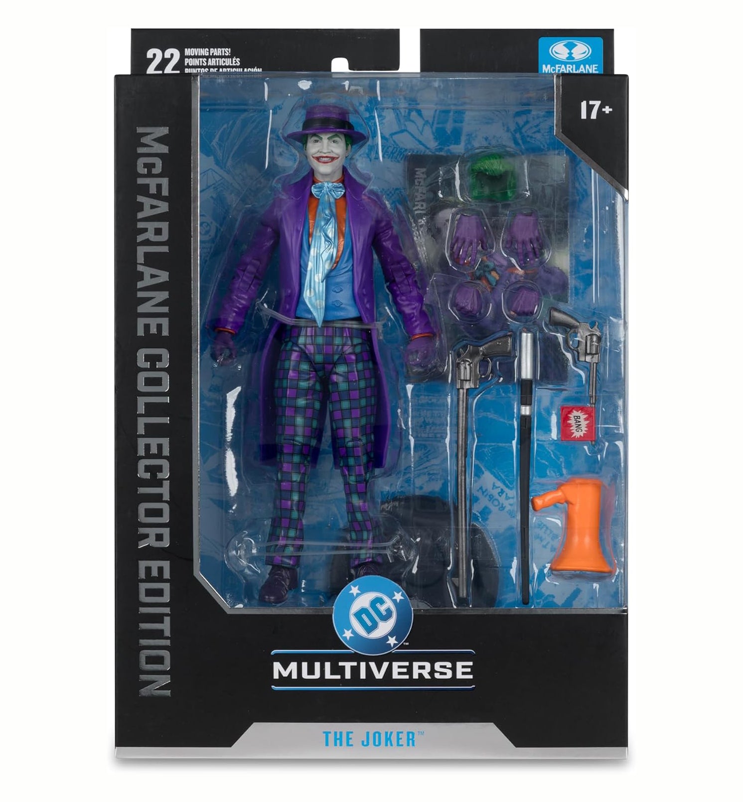 McFarlane Toys- DC Multiverse The Joker (Batman) 7in Action Figure (McFarlane Collector Edition)