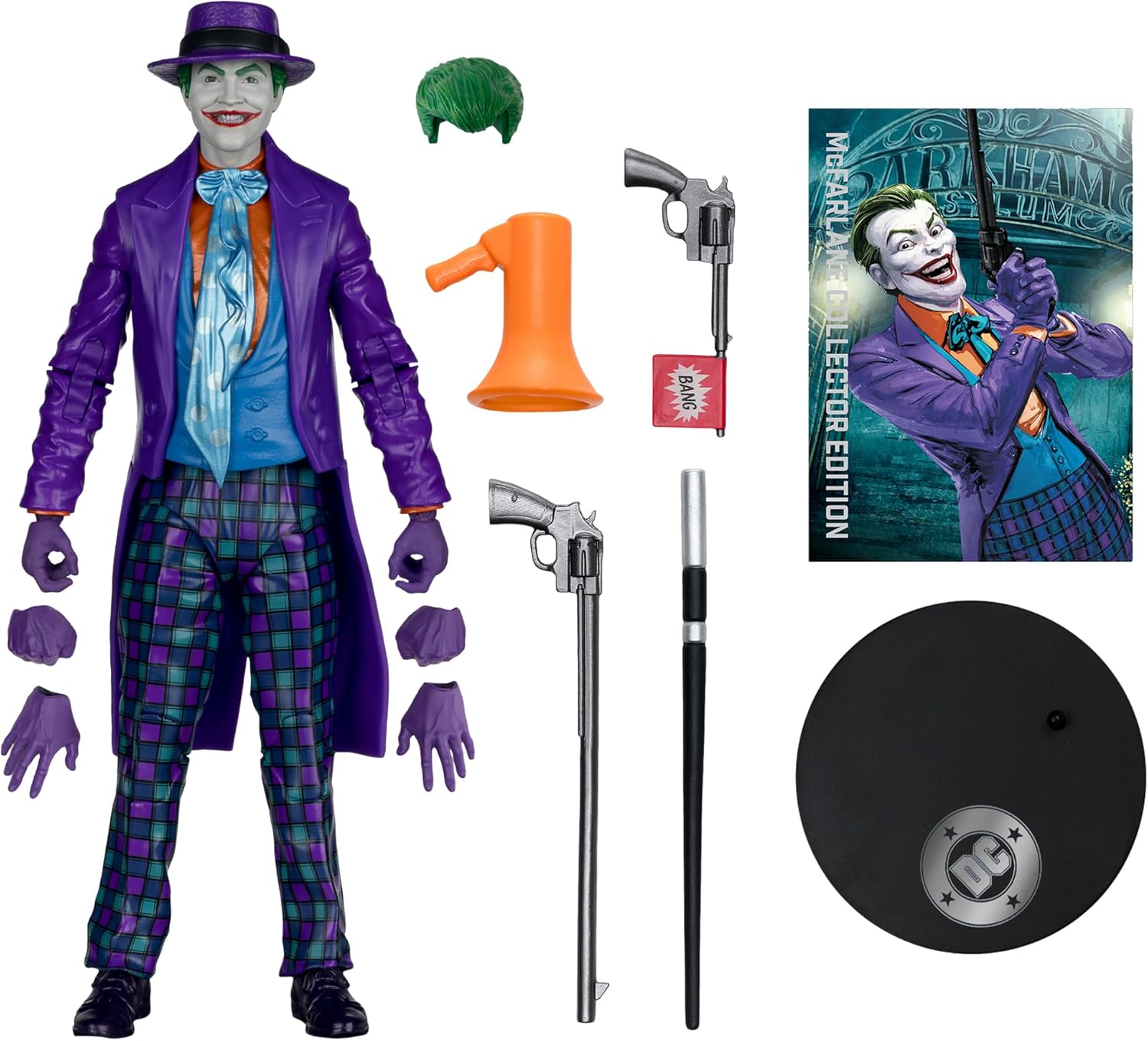McFarlane Toys- DC Multiverse The Joker (Batman) 7in Action Figure (McFarlane Collector Edition)