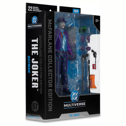 McFarlane Toys- DC Multiverse The Joker (Batman) 7in Action Figure (McFarlane Collector Edition)