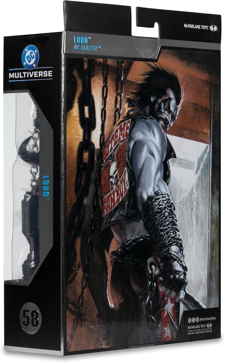 McFarlane Toys- DC Multiverse Lobo (Dc Classics) 7in Action Figure (McFarlane Collector Edition)