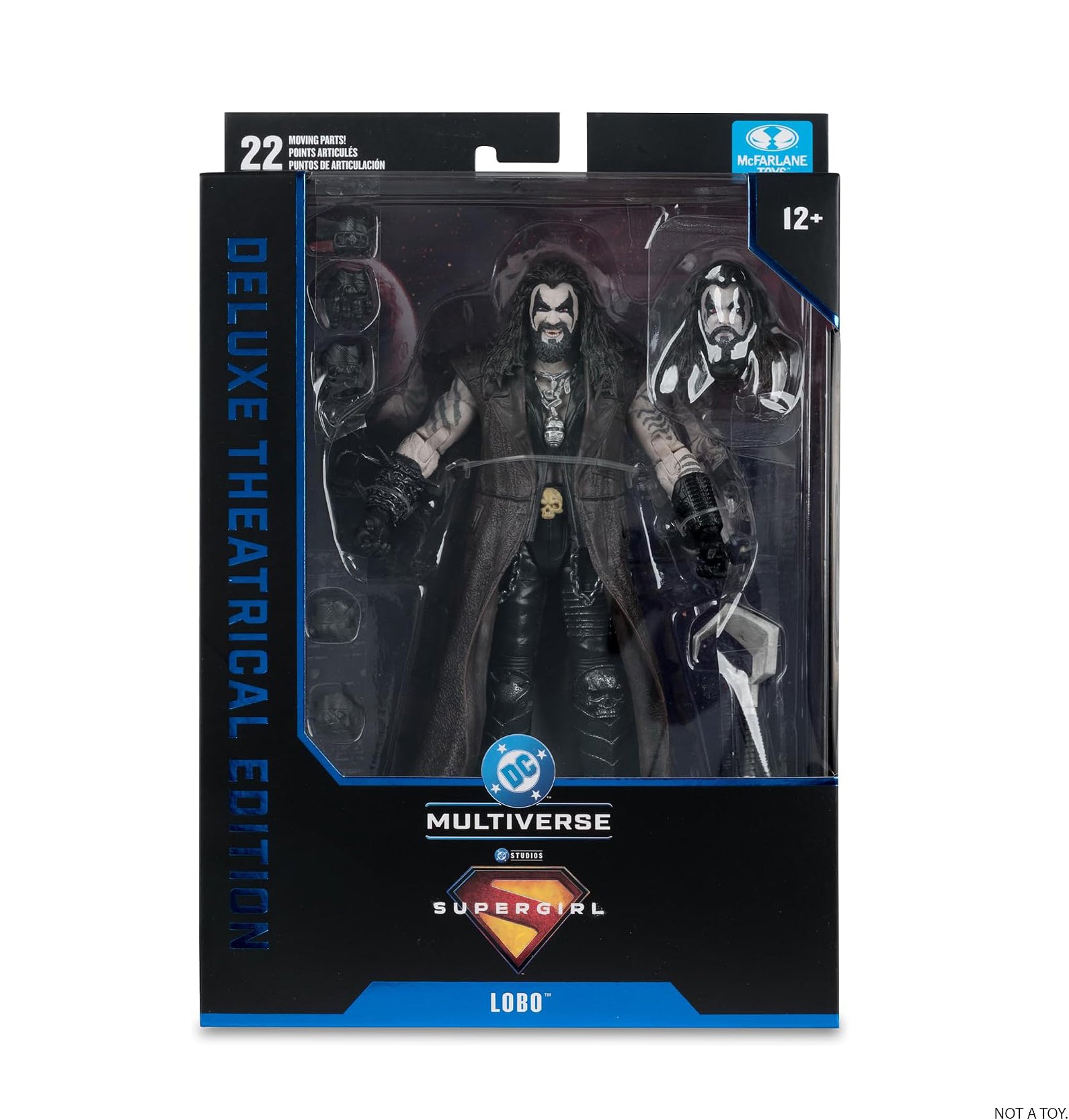 McFarlane Toys- DC Multiverse Lobo (Supergirl Movie) 7in Action Figure (Deluxe Theatrical Edition)