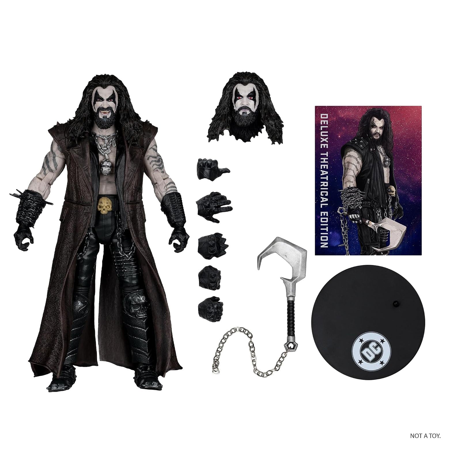 McFarlane Toys- DC Multiverse Lobo (Supergirl Movie) 7in Action Figure (Deluxe Theatrical Edition)
