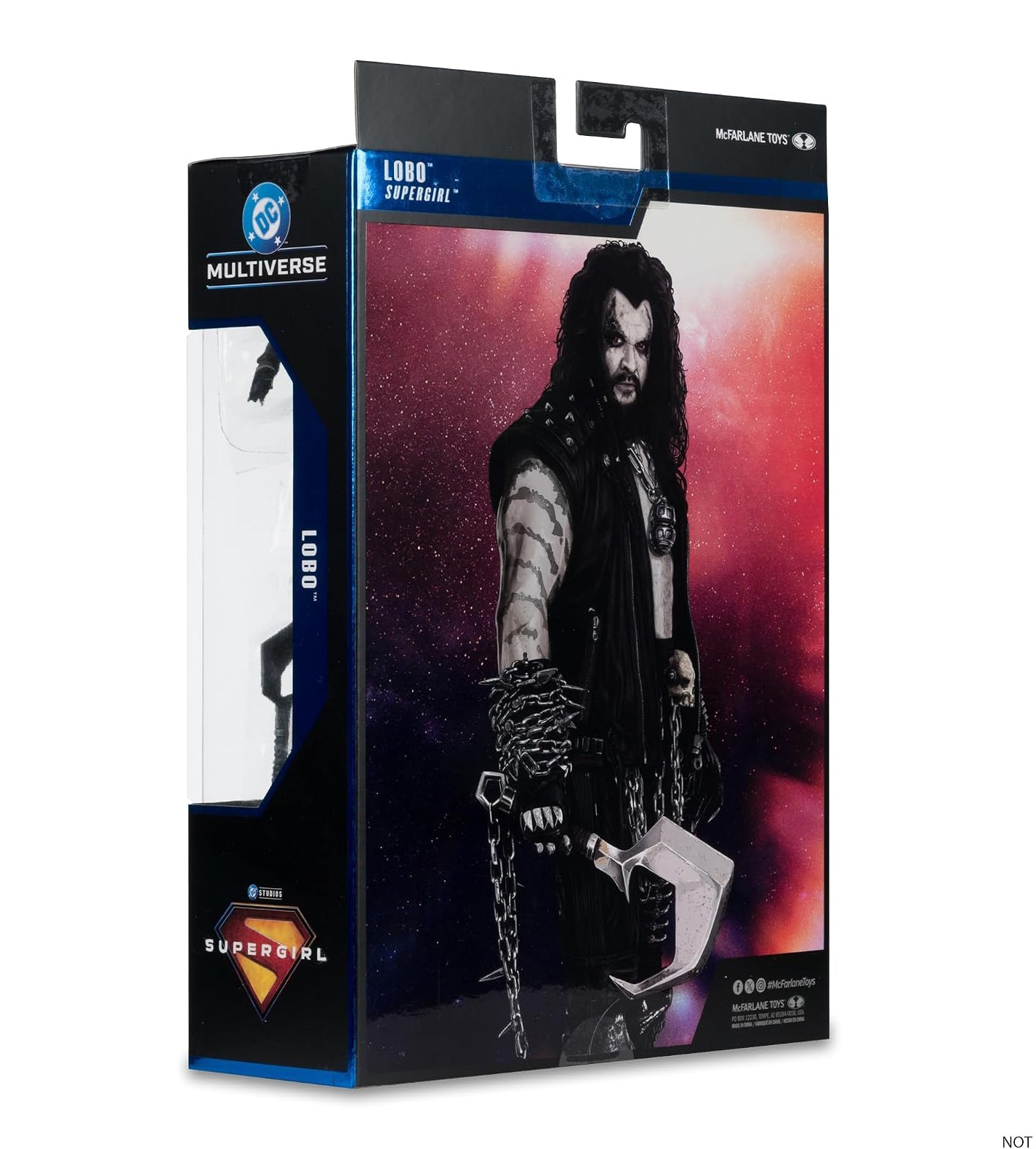 McFarlane Toys- DC Multiverse Lobo (Supergirl Movie) 7in Action Figure (Deluxe Theatrical Edition)