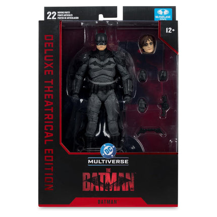 McFarlane Toys- DC Multiverse Batman (The Batman) 7" Deluxe Theatrical Edition Action Figure