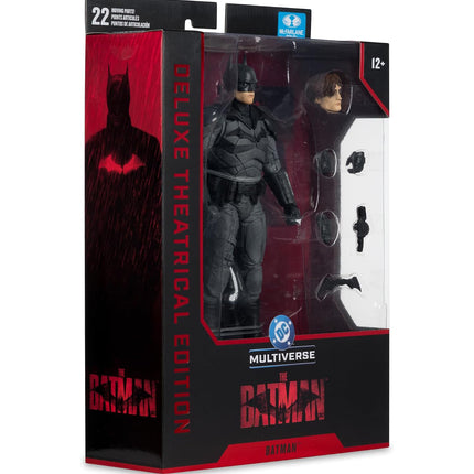 McFarlane Toys- DC Multiverse Batman (The Batman) 7" Deluxe Theatrical Edition Action Figure