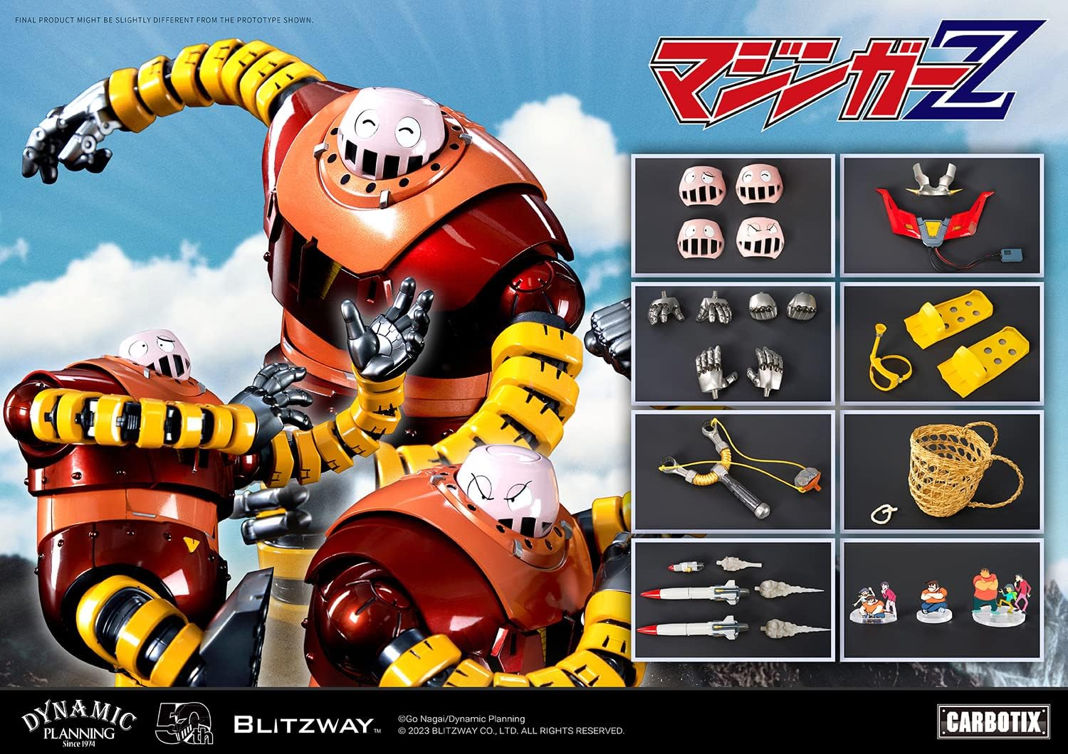 Mazinger Z - Carbotix Series - Boss Borot Action Figure