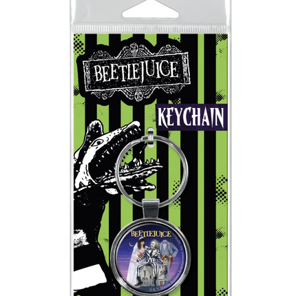 Beetlejuice Poster Keychain
