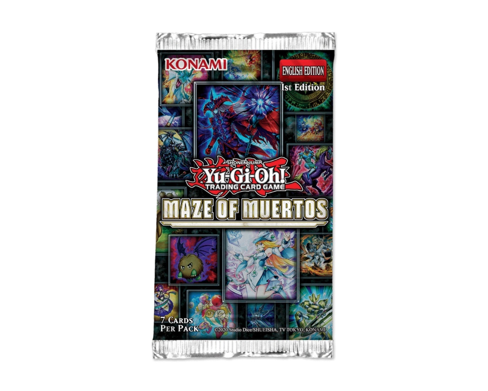 Konami Yu-Gi-Oh! TCG: Maze of Muertos Booster Packs (ENGLISH EDITION)