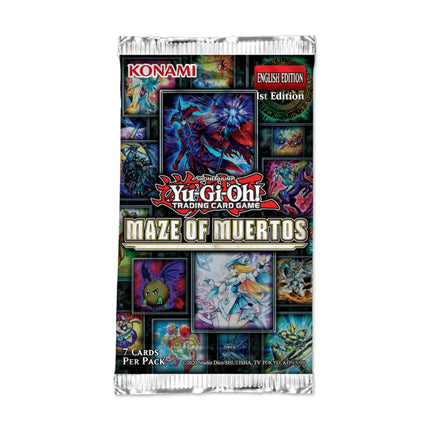 Konami Yu-Gi-Oh! TCG: Maze of Muertos Booster Packs (ENGLISH EDITION)