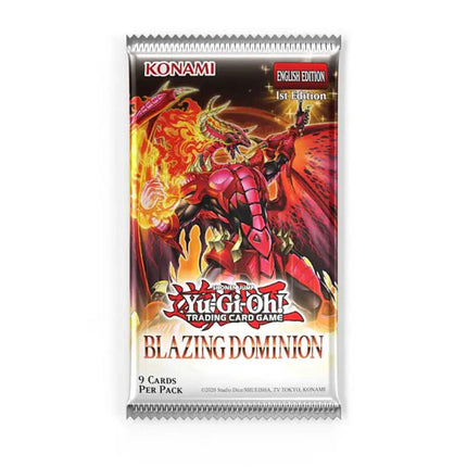 Konami Yu-Gi-Oh! TCG: Blazing Dominion Boosters (ENGLISH EDITION)