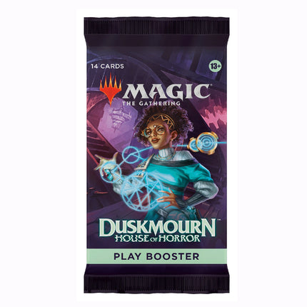 Magic The Gathering TCG Duskmourn House of Horror, 14-Card Play Boosters (ENGLISH EDITION)