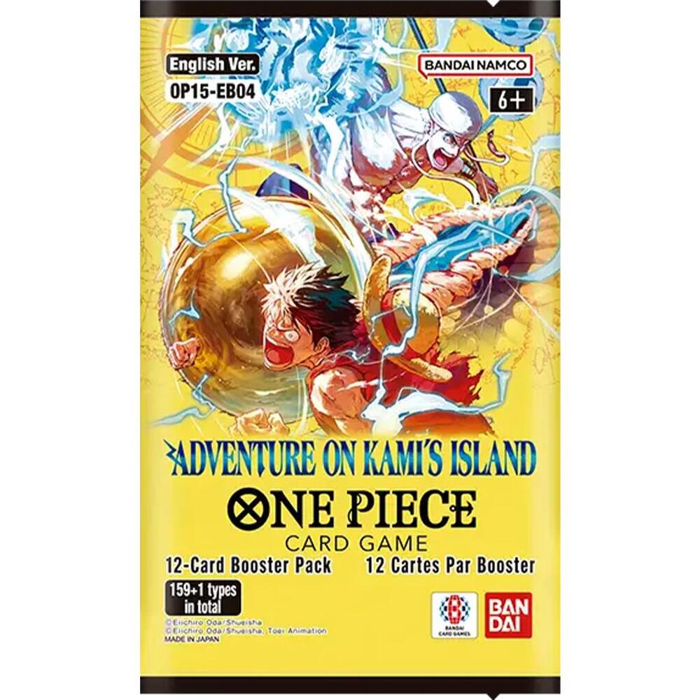 One Piece TCG OP15-EB04: Adventure on Kami's Island Boosters (ENGLISH EDITION)