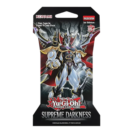 Konami Yu-Gi-Oh! TCG: Supreme Darkness Sleeved Boosters (ENGLISH EDITION)