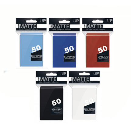 Ultra Pro PRO-MATTE Standard (50 Sleeves) Sleeve Packs
