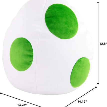 Club Mocchi- Mocchi- Nintendo Super Mario Plush - Yoshi Egg Plushie - Collectible Squishy Plushies - 15 Inch