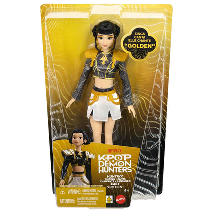 Mattel Kpop Demon Hunters HUNTR/X Zoey “Golden” Singing Doll