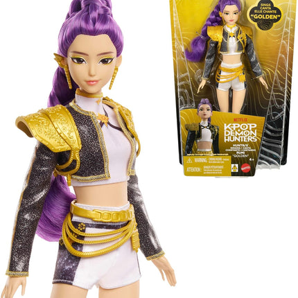 Mattel Kpop Demon Hunters HUNTR/X Rumi “Golden” Singing Doll