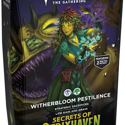 Magic The Gathering TCG: Secrets of Strixhaven Commander Decks (ENGLISH EDITION)