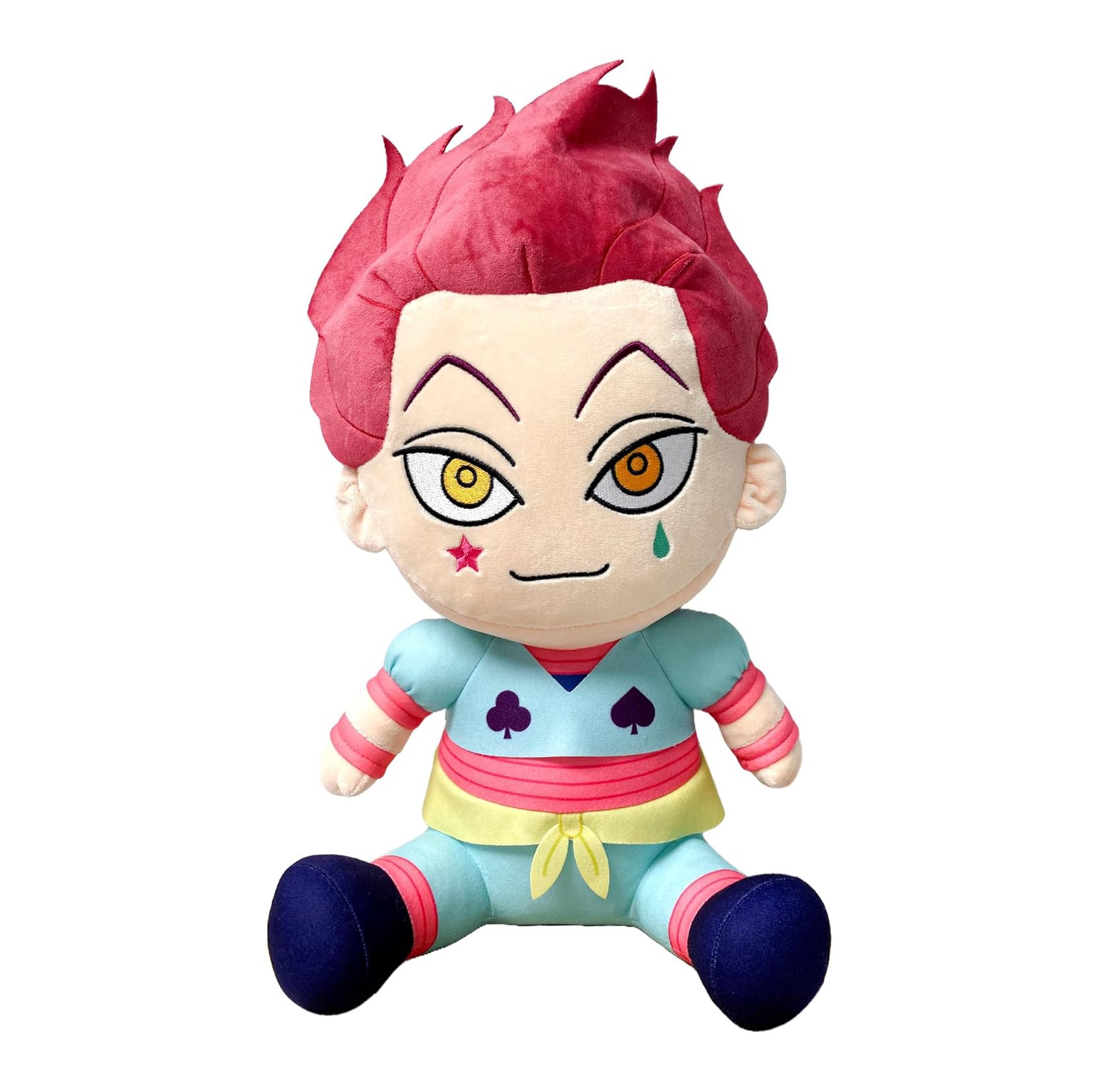 Hunter X Hunter - Hisoka Morrow #01 Sitting Pose 12" Plush