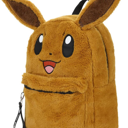 Pokemon Plush Eevee 16" Backpack with Chunk Webbing Puller
