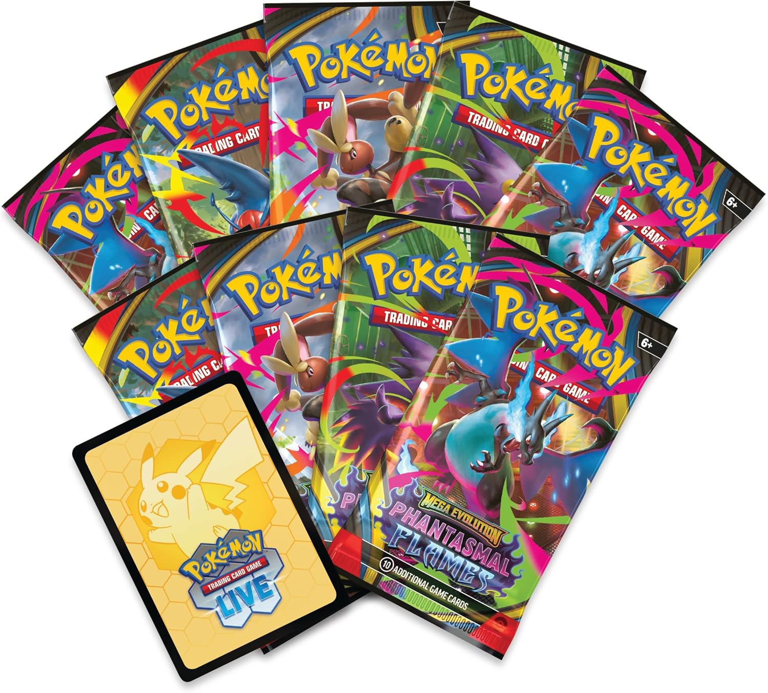 Pokemon TCG: Mega Evolutions Phantasmal Flames Elite Trainer Box (ENGL