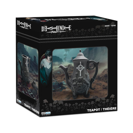 ABYstyle Death Note Teapot (900ml - 30.4oz) – Realm of the Death Anime Ceramic Tea Pot with Skulls Teapot Collectible